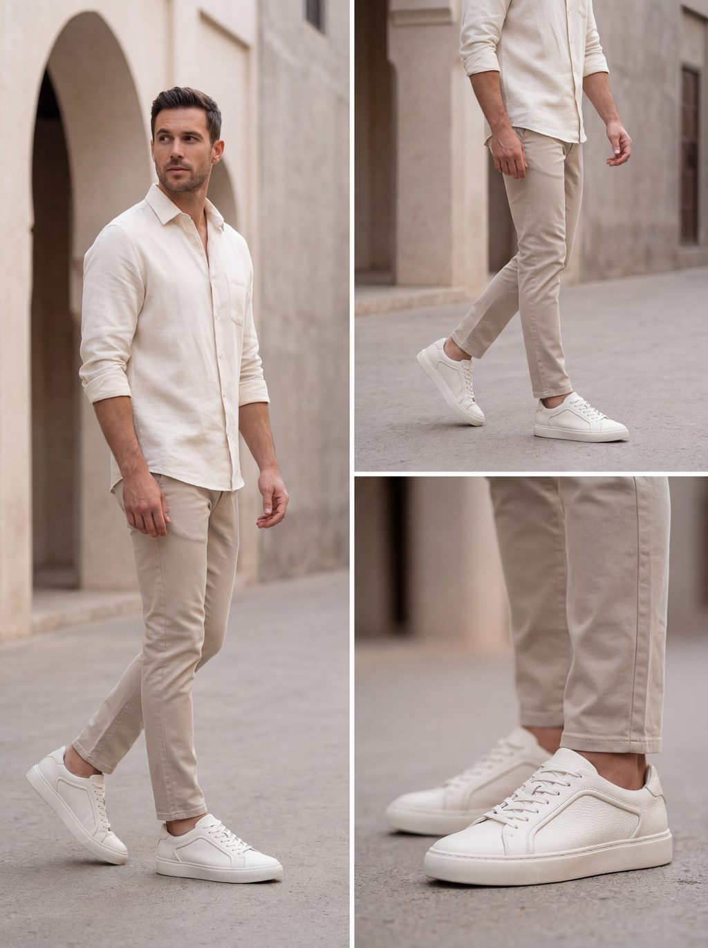 Sneakers Homme Premium – Élégance & Confort Moderne